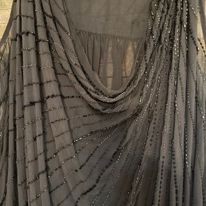 Gold Hawk beaded top size medium